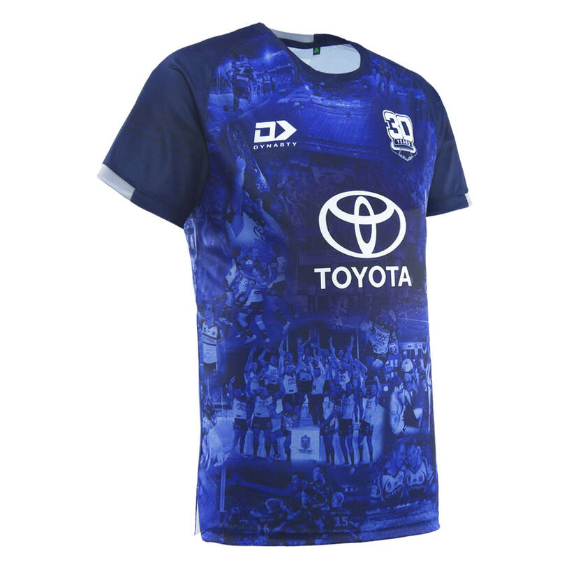 NRL North Queensland Cowboys 2025 Warm Up Jersey