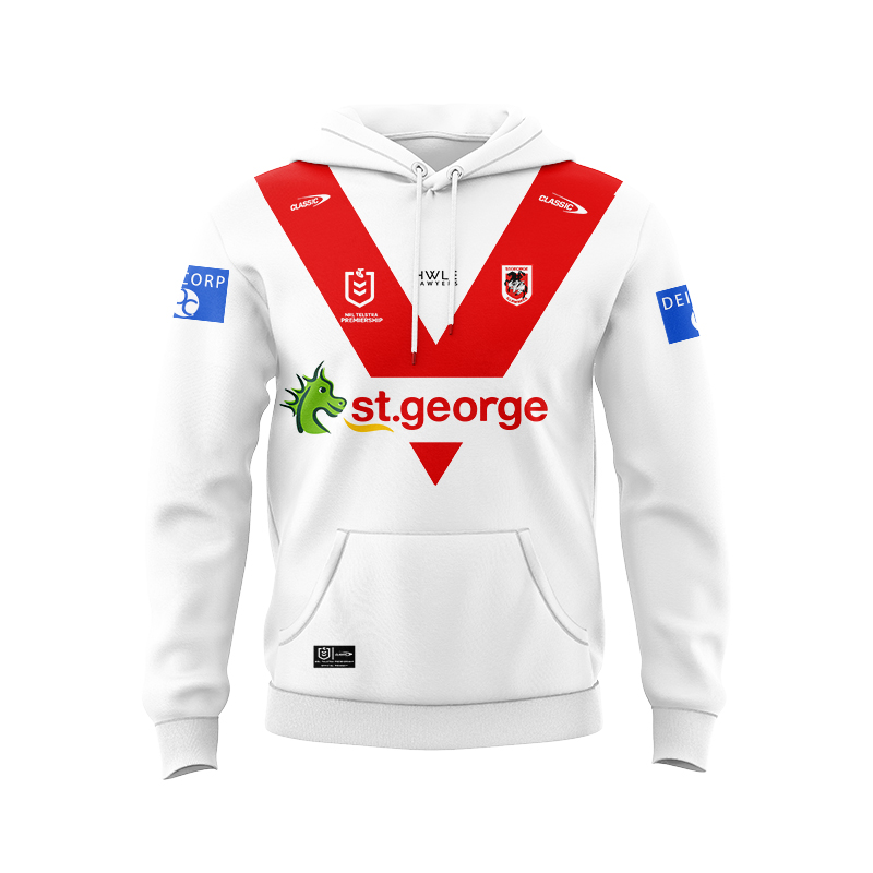 NRL St George Illawarra Dragons 2024 Home Hoodie