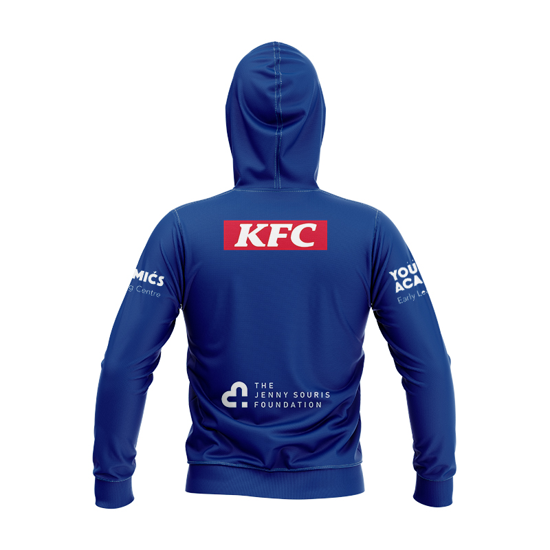 Kid's NRL Canterbury-Bankstown Bulldogs 2024 Away Hoodie