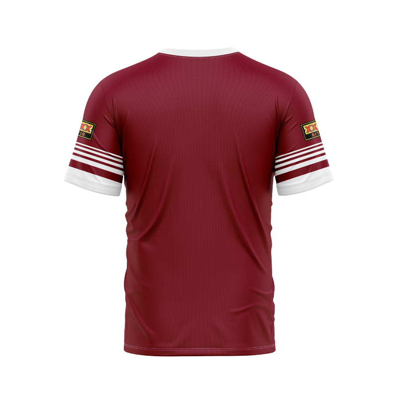 QLD Maroons 2006 Round Retro Jersey