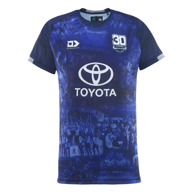 NRL North Queensland Cowboys 2025 Warm Up Jersey