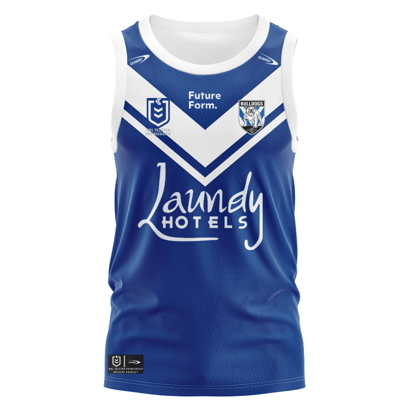 NRL Canterbury-Bankstown Bulldogs 2024 Away Singlet