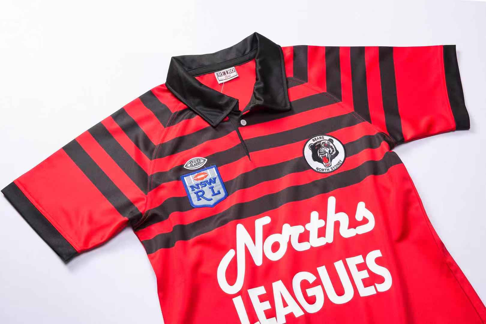 North Sydney Bears 1991 Retro Jersey