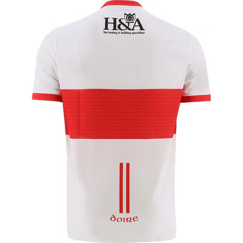 Men's Derry GAA 2 Stripe 2021-22 Home Jersey