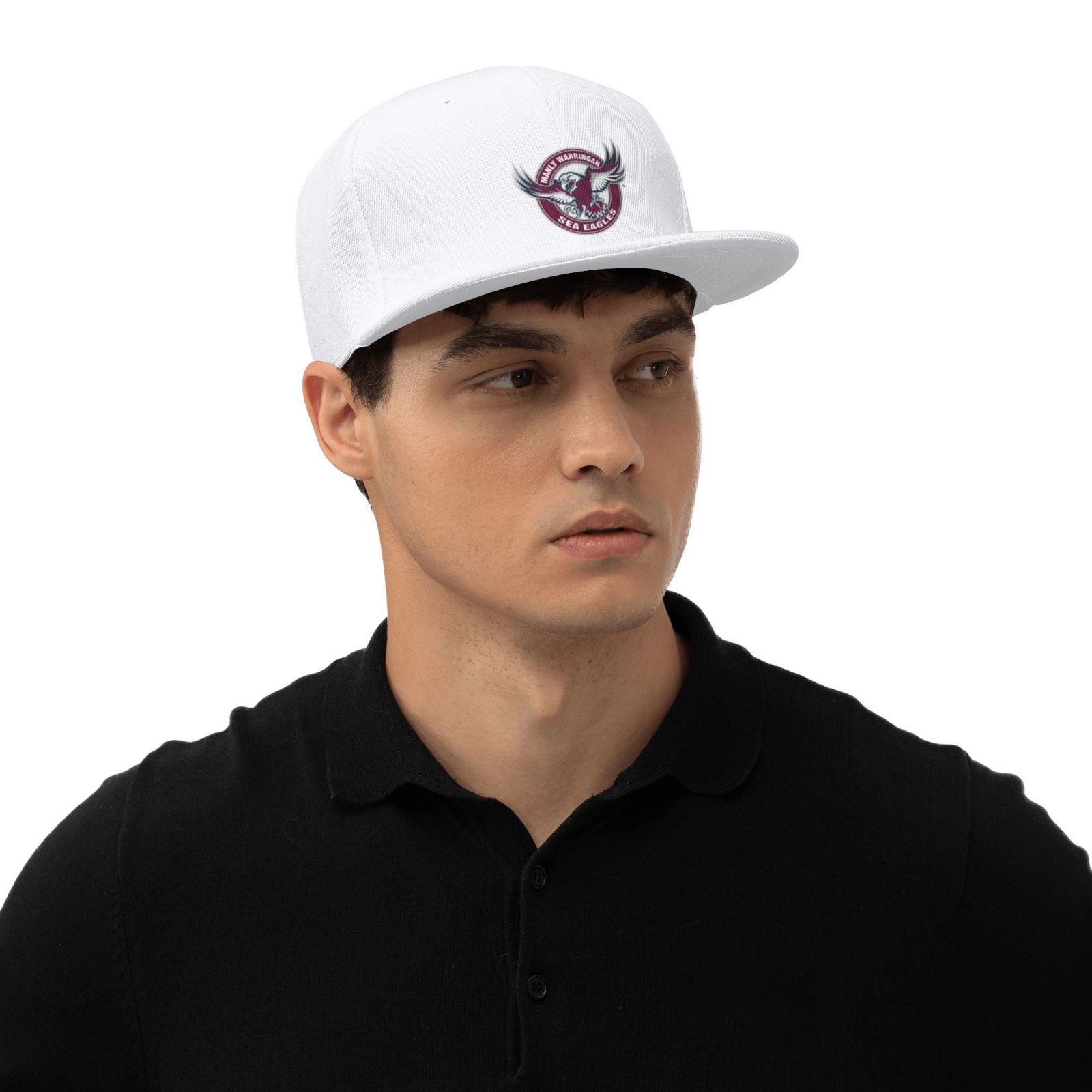 NRL Manly Warringah Sea Eagles Logo Baseball Cap CAP1307