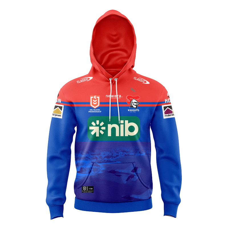 Kid's NRL Newcastle Knights 2024 Retail Commemorative Hoodie