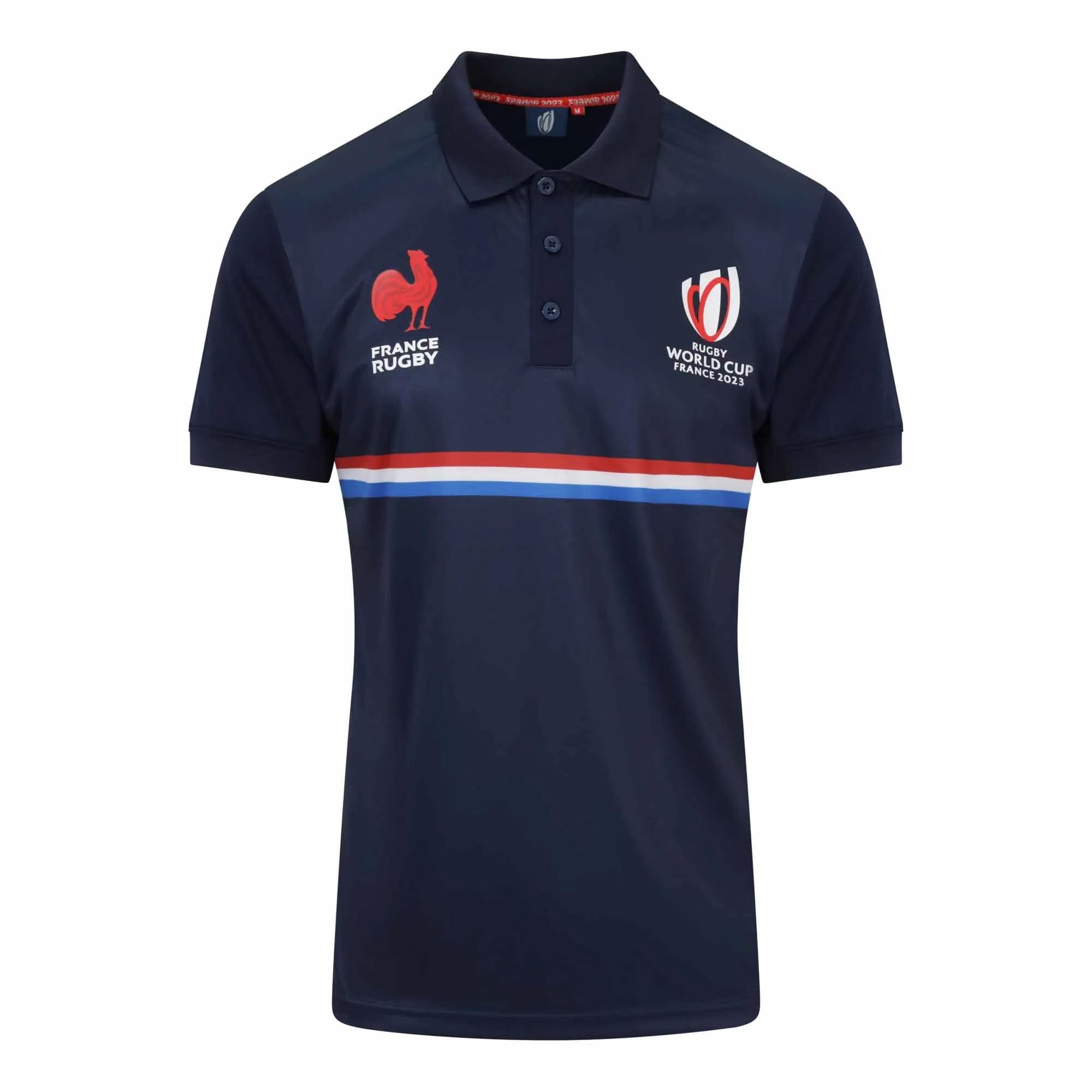 France Rugby 2023 Home Blue Polo Shirt