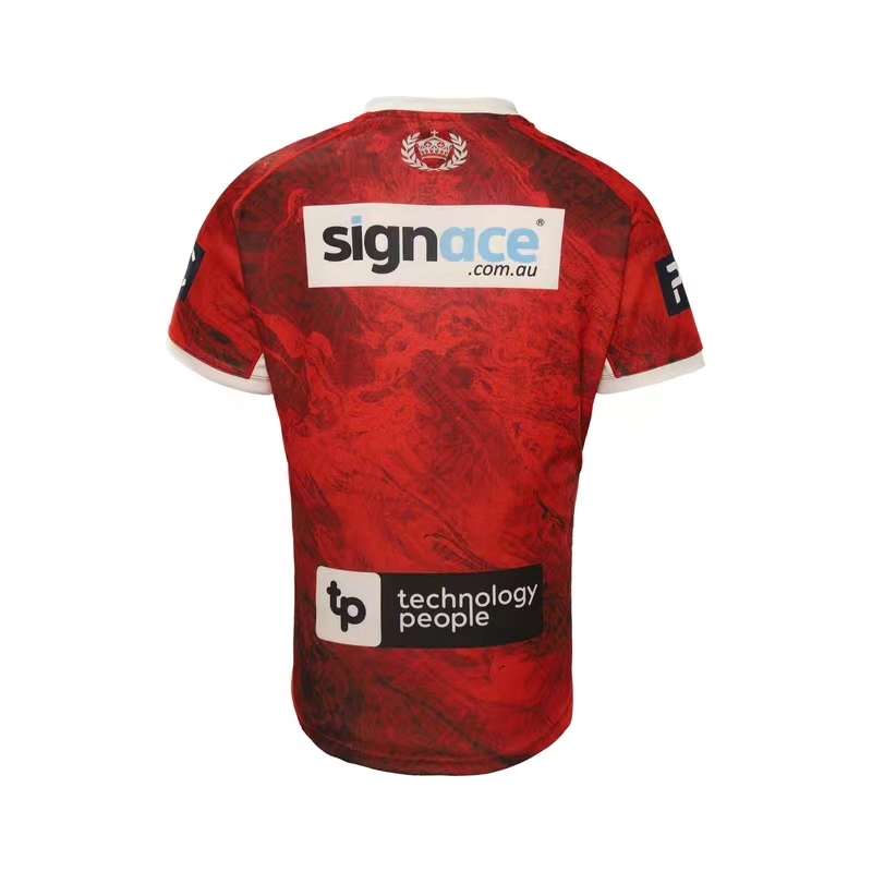 Tonga Rugby 2022 Home Jersey