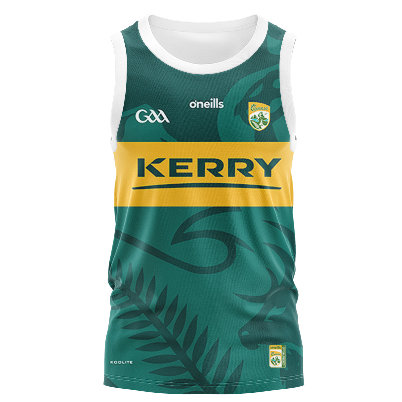Men's Kerry GAA 2023 Home Green Training Vest