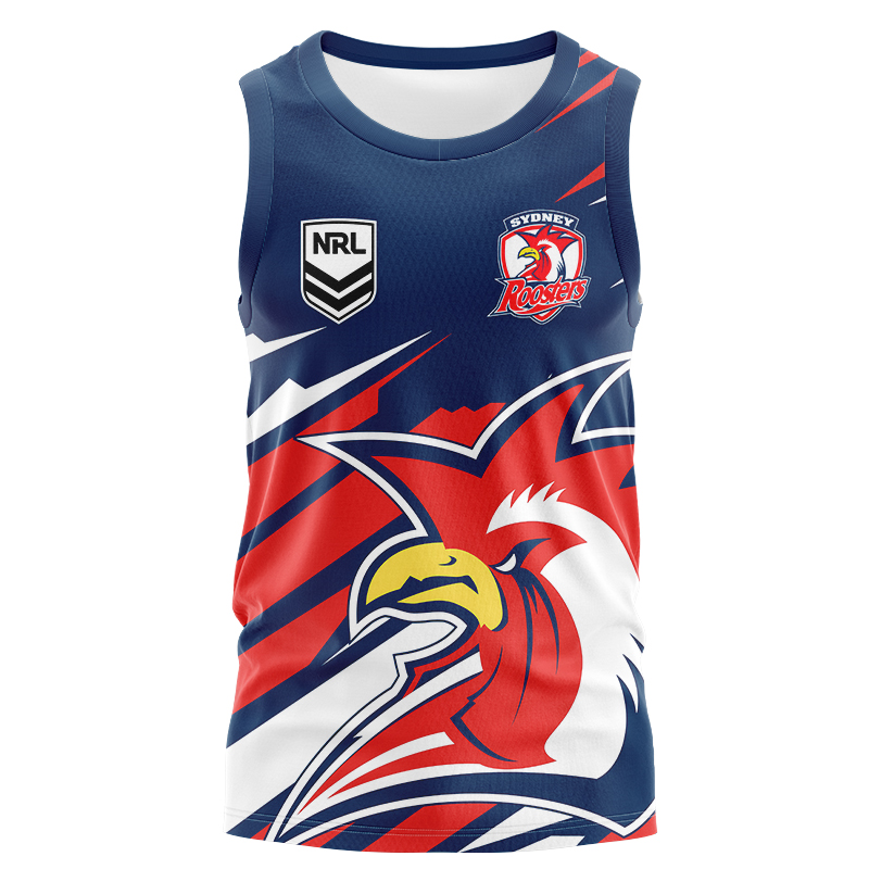 NRL Sydney Roosters 2024 ANZAC Singlet