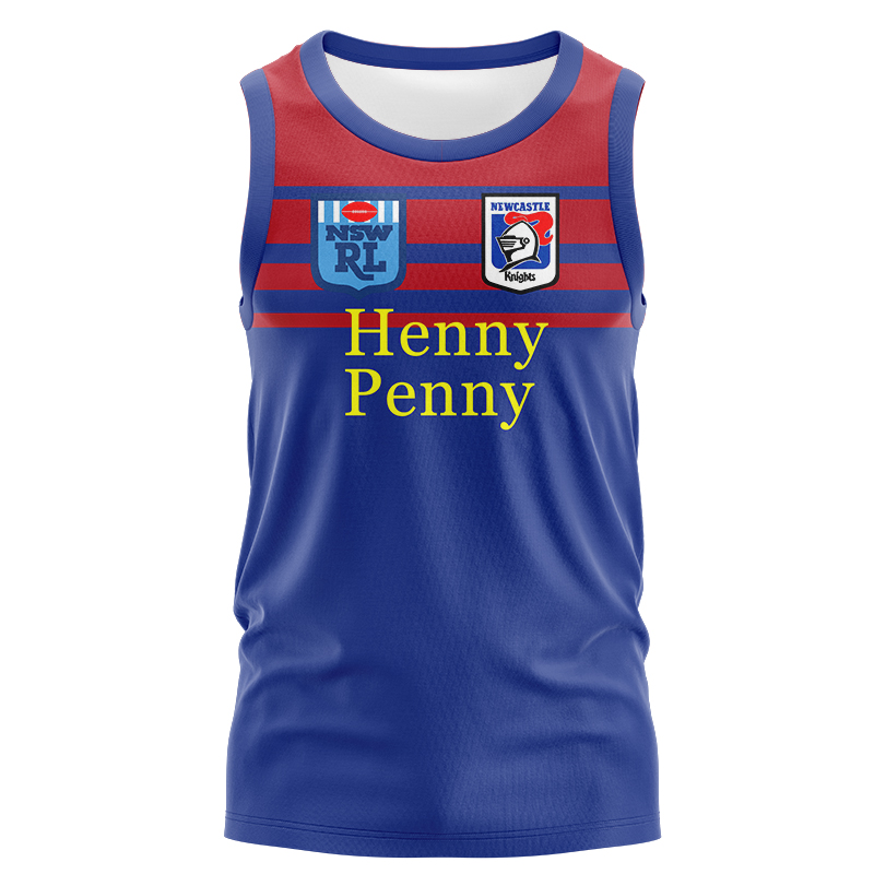 NRL Newcastle Knights 1988 Retro Singlet