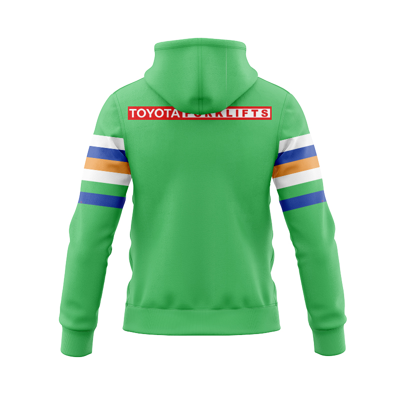 NRL Canberra Raiders 2024 Home Zipper Hoodie