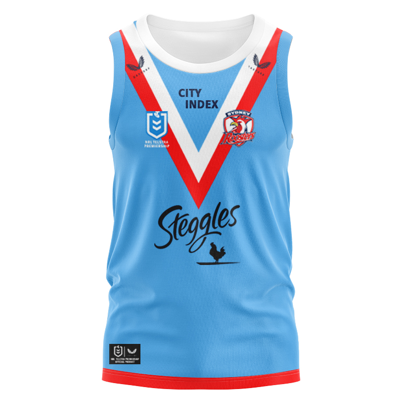 NRL Sydney Roosters 2024 ANZAC Singlet