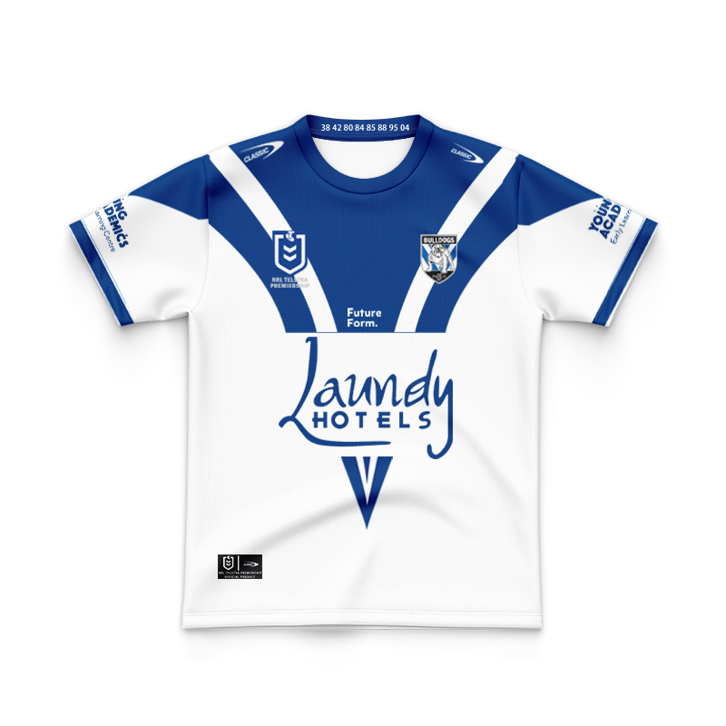 Kid's NRL Canterbury-Bankstown Bulldogs 2024 ANZAC Jersey