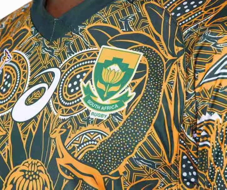 South Africa Springbok Madiaba100th Commemorative Jersey