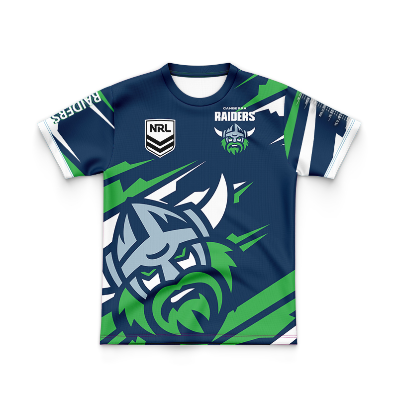 Kid's NRL Canberra Raiders 2024 'FISHFINDER' Jersey