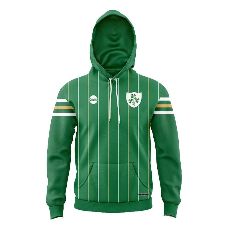 Kid's Ireland GAA 1983 Retro Home Hoodie