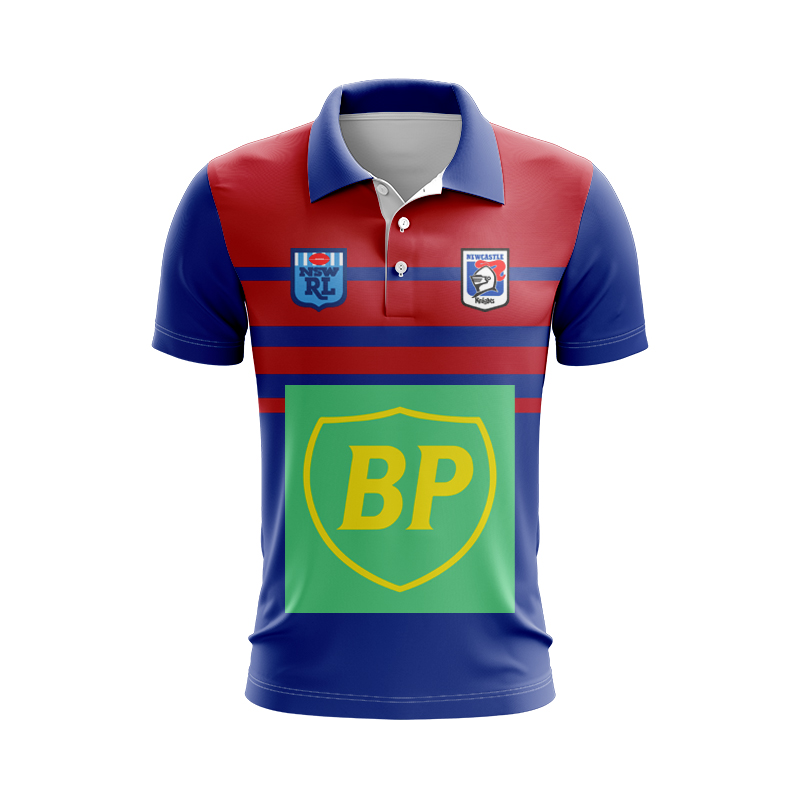 NRL Newcastle Knights 1989 Retro Polo Shirt