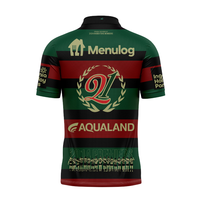 NRL South Sydney Rabbitohs 2024 Members Polo Shirt