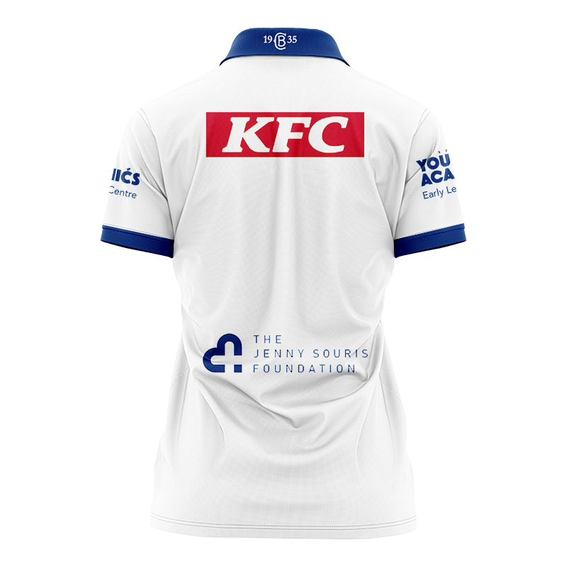 Women's NRL Canterbury-Bankstown Bulldogs 2024 Home Polo Shirt