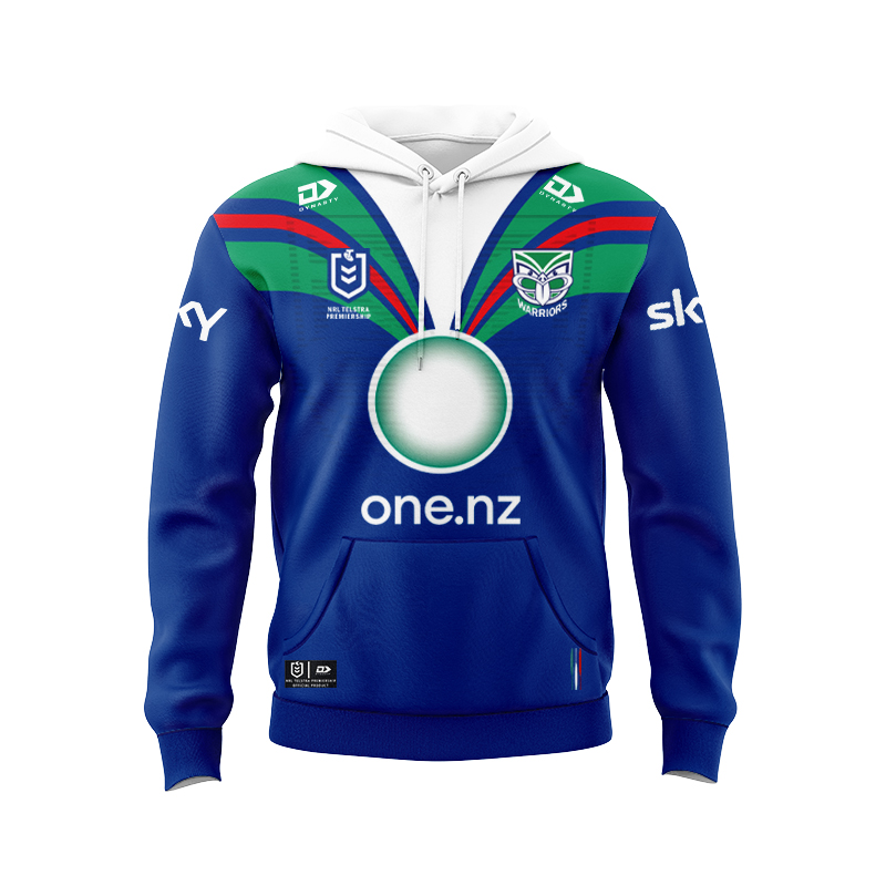 NRL New Zealand Warriors 2024 Players Fit Home Hoodie