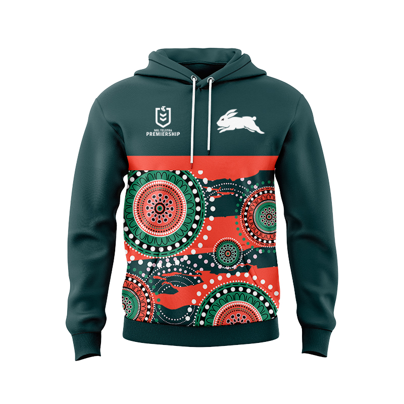 NRL South Sydney Rabbitohs 2024 Indigenous RS Hoodie