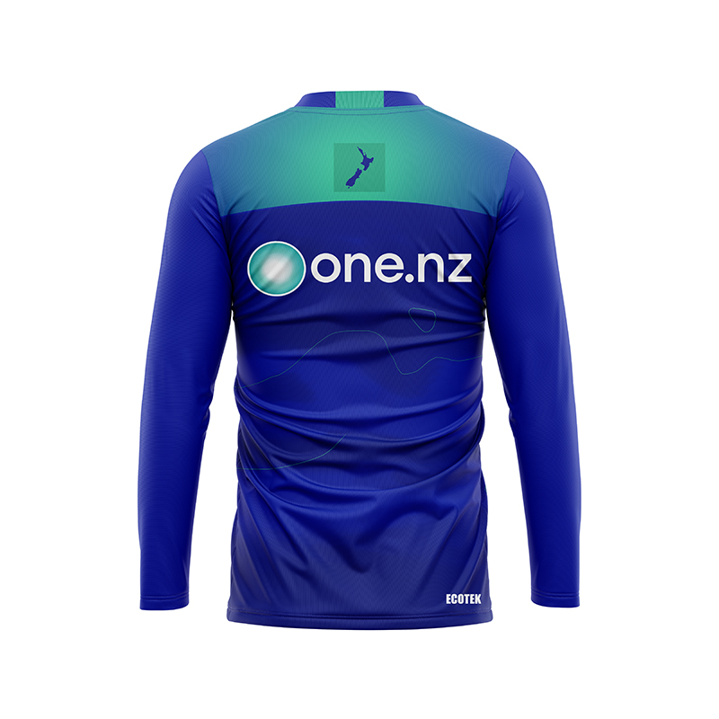 NRL New Zealand Warriors 2024 Long Sleeve Dynasty Training Jersey