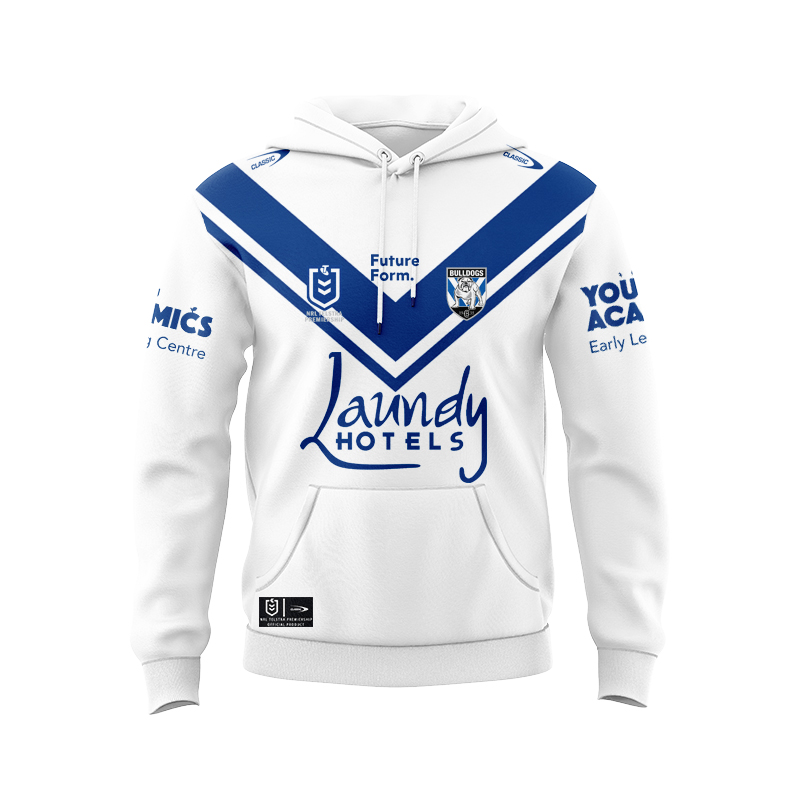 NRL Canterbury-Bankstown Bulldogs 2024 Home Hoodie