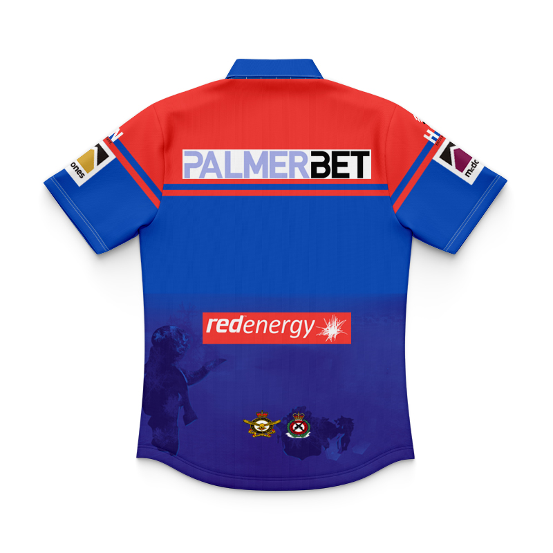 Kid's Newcastle Knights 2024 Retail Commemorative Polo Shirt