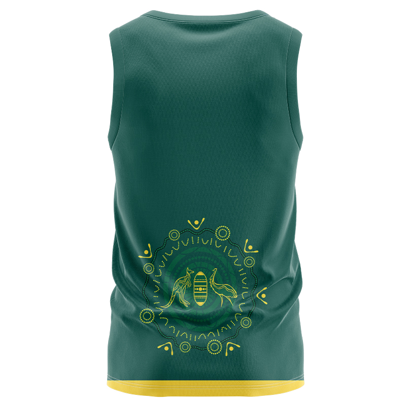 Australia Kangaroos 2024 Indigenous Singlet