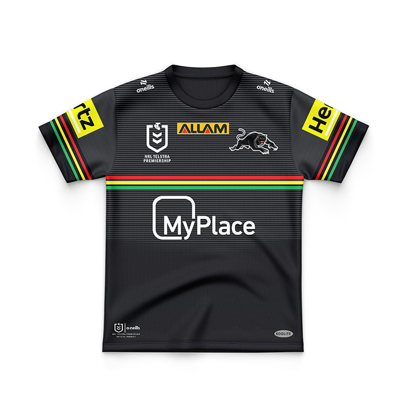 Kid's NRL Penrith Panthers 2024 Home Jersey