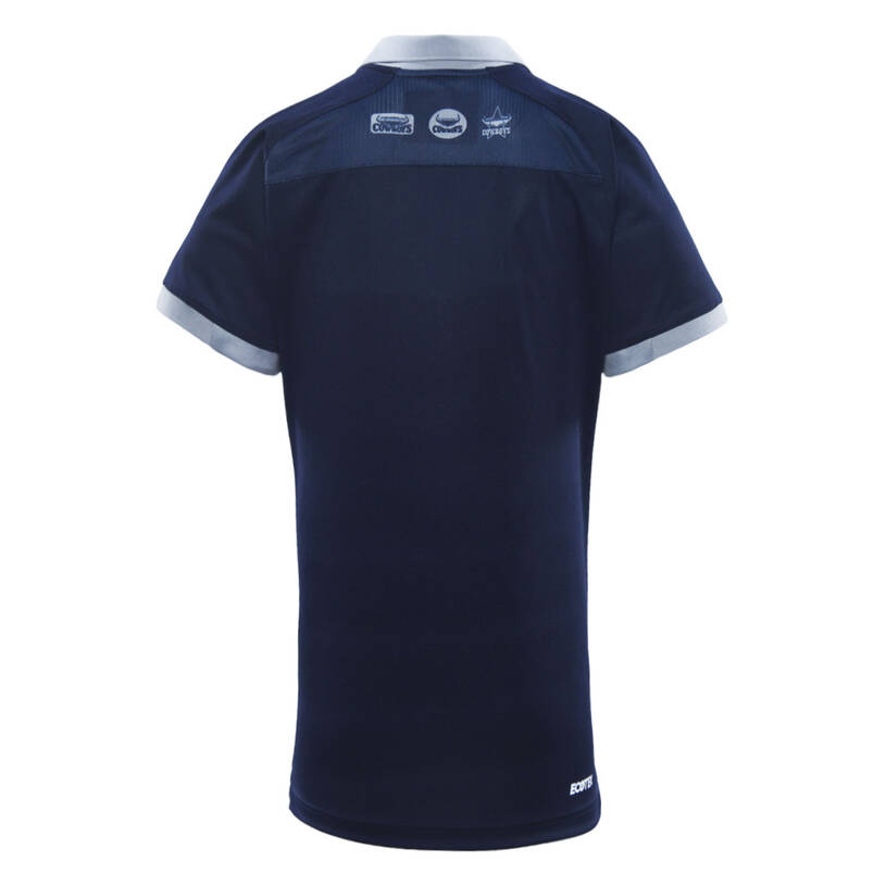 Kid's NRL North Queensland Cowboys 2025 Media Polo Shirt