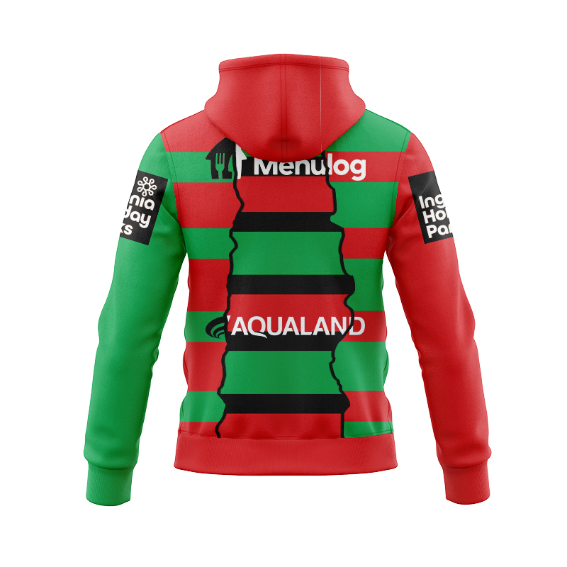 NRL South Sydney Rabbitohs 2024 Mix Zipper Hoodie