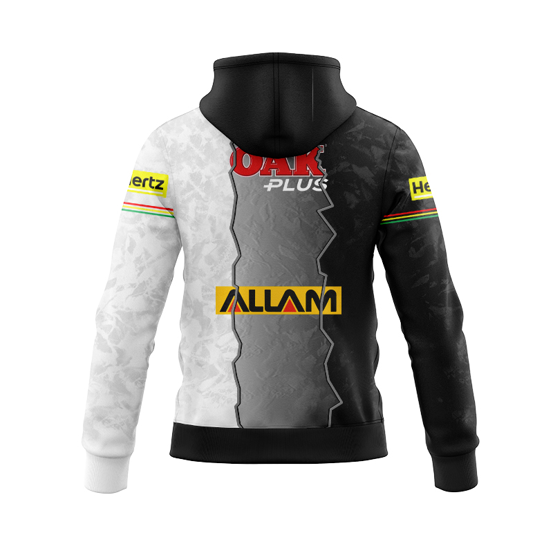 NRL Penrith Panthers 2024 Training Mix Zipper Hoodie