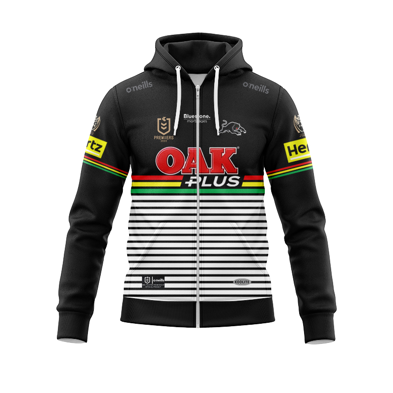 NRL Penrith Panthers 2022 Premiers Zipper Hoodie
