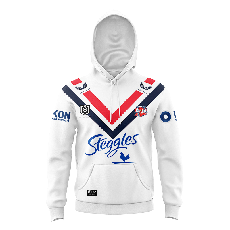 Kid's NRL Sydney Roosters 2024 Away Hoodie