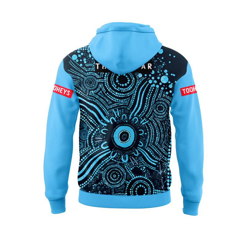 NRL NSW Blues 2024 Indigenous Hoodie