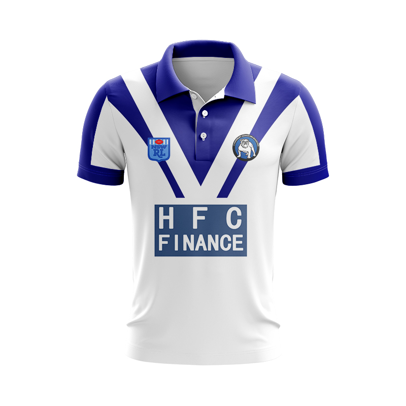 NRL Canterbury-Bankstown Bulldogs 1985 Retro Polo Shirt