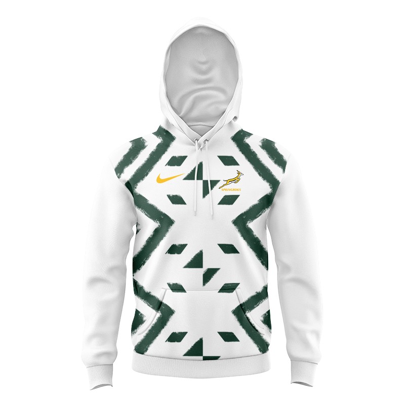 Kid's South Africa Springboks 2024 Pre-Match Hoodie