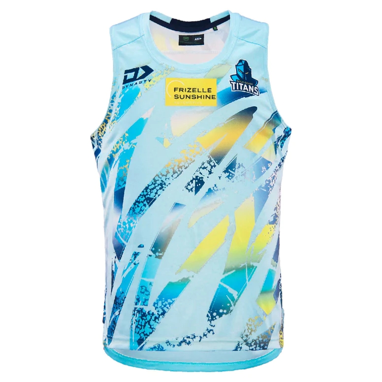 NRL Gold Coast Titans 2024 HS Training Singlet