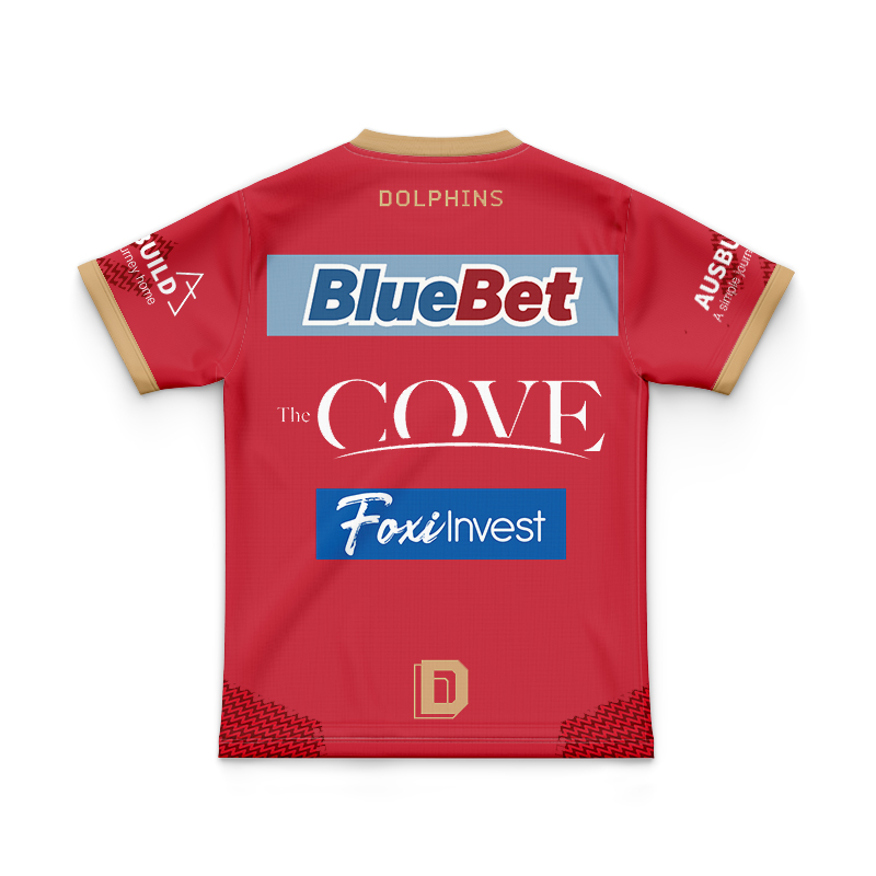 Kid's Dolphins 2023 Training Jersey Red