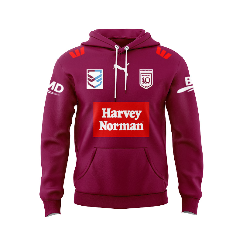 QLD Maroons Harvey Norman 2024 Hoodie