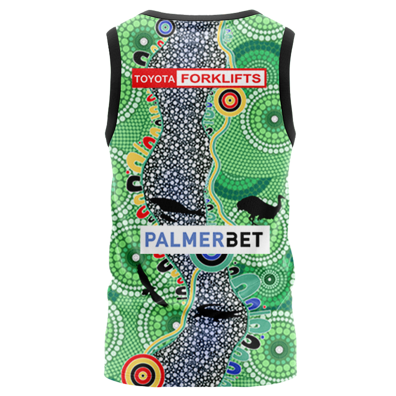 NRL Canberra Raiders 2024 Indigenous Singlet