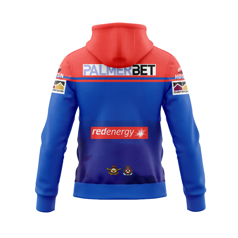NRL Newcastle Knights 2024 Retail Commemorative Zipper Hoodie
