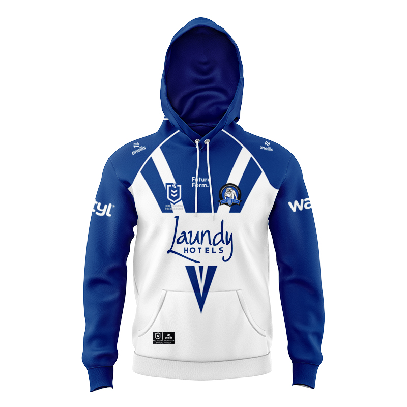 Kid's NRL Canterbury-Bankstown Bulldogs 2025 Home Hoodie