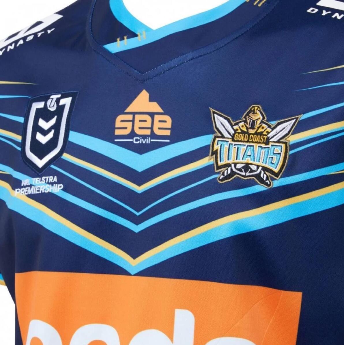 NRL Gold Coast Titans 2020 Home Jersey