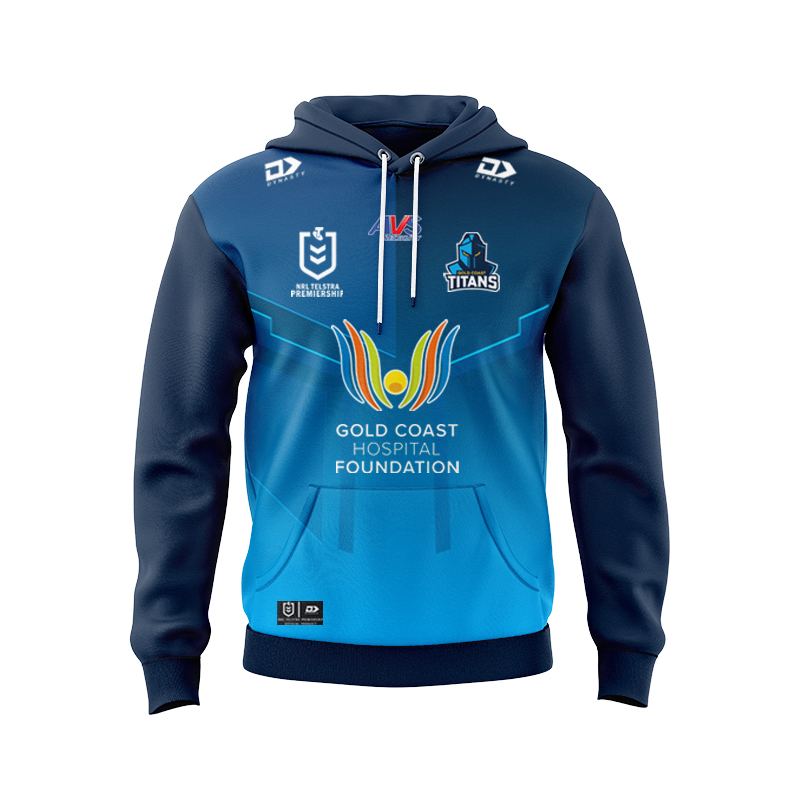 NRL Gold Coast Titans 2025 Junior Home Hoodie