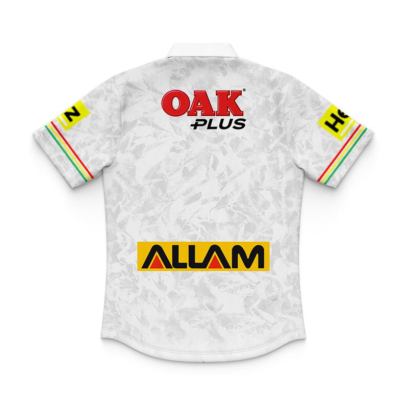 Kid's NRL Penrith Panthers 2024 Light Training Polo Shirt