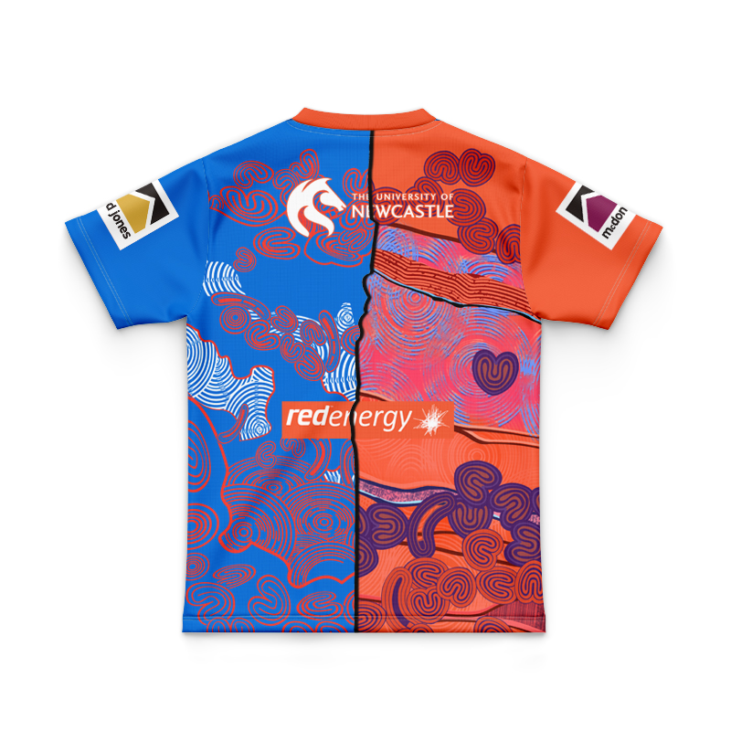 Kid's NRL Newcastle Knights 2024 Mix Jersey