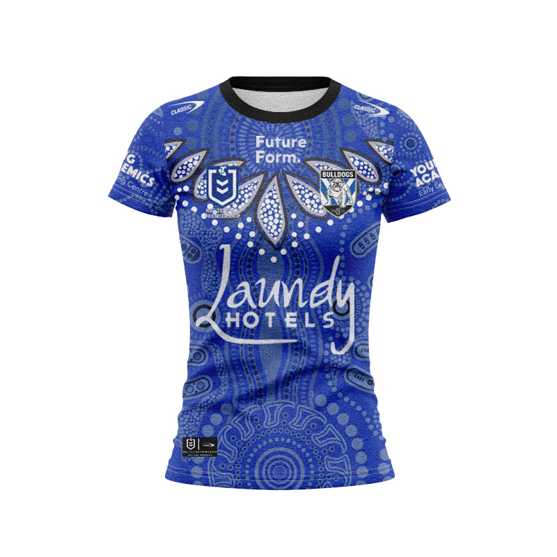 Women's NRL Canterbury-Bankstown Bulldogs 2024 Indigenous Jersey